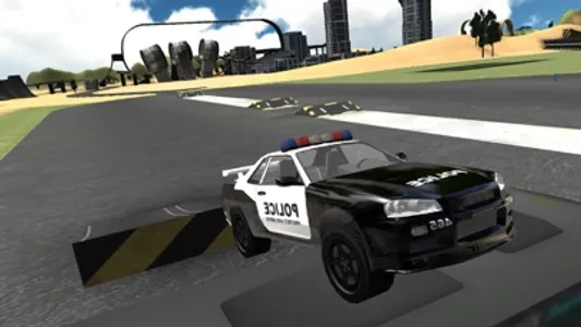 City Traffic Police Car Driving screenshot 2