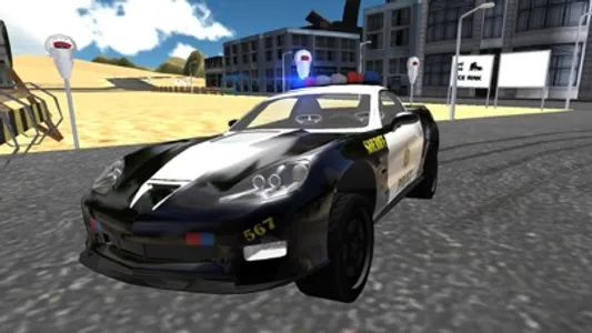 City Traffic Police Car Driving screenshot 4