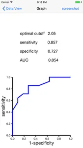 ROC curve screenshot 1