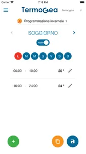 Termostato TermoGea screenshot 2