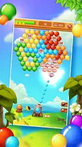 Bubble shooting war screenshot 0