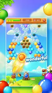 Bubble shooting war screenshot 3