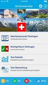 Die Schweiz Quiz screenshot 0