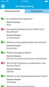 Die Schweiz Quiz screenshot 2