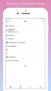 Bokning & Schema Online screenshot 1