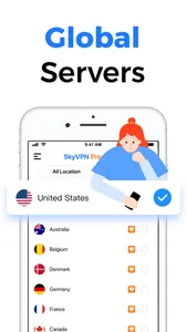 SkyVPN - Unlimited VPN Proxy screenshot 2