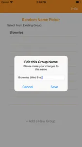 Random Name Picker screenshot 4