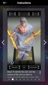 Zeus Sensor Tarot - Augmented Reality screenshot 1