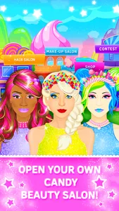 Candy Salon: Makeover Games for Girls screenshot 0