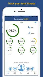 Parkinson's LifeKit screenshot 0