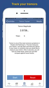 Parkinson's LifeKit screenshot 3