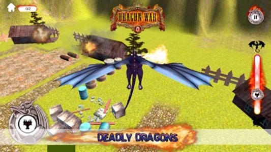 Flying Deadly Dragon Simulator screenshot 1