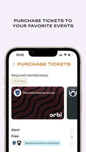 Orbiapp screenshot 2