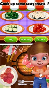 Grill BBQ Maker! Fun Fair Food Barbeque Party screenshot 1