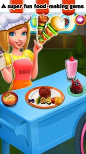 Grill BBQ Maker! Fun Fair Food Barbeque Party screenshot 4