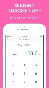 Weight Loss Simple Tracker App screenshot 0