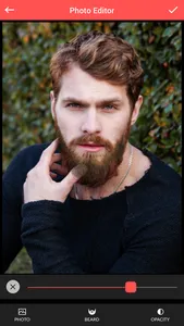 Beard Photo Editor - Beard Camera stickers screenshot 0