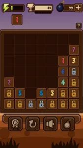 7Bricks - Complex logical puzzle game with numbers screenshot 0