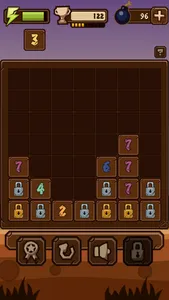 7Bricks - Complex logical puzzle game with numbers screenshot 3