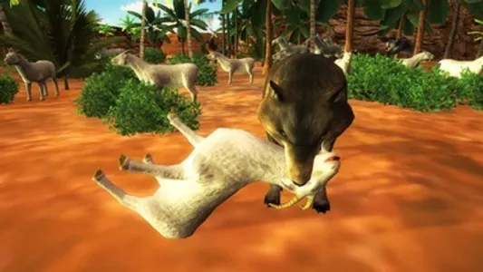 Goat Jungle Simulator - Pet Survival Game screenshot 2