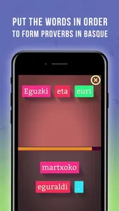 Esaera Zaharrak- Learn proverbs in Basque screenshot 0