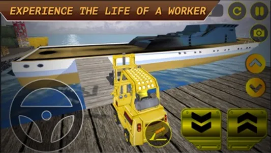 Drive Forklift Transport Driver Sim 3D screenshot 4