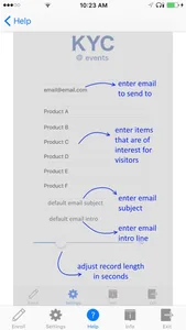 KYC@events screenshot 4