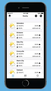 NearbyWeather screenshot 2