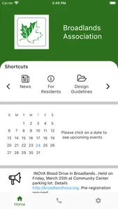 Broadlands HOA screenshot 1