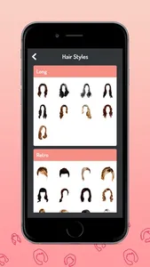 Women's Hairstyle Changer screenshot 1