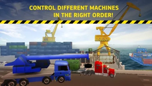 Port Tycoon: Ship, Truck & Manual Crane Simulator screenshot 1