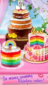 Wedding Rainbow Cake screenshot 2