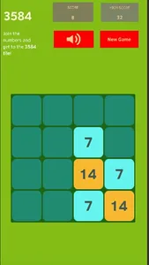 Ach Numbers - 3584 Puzzle Match screenshot 2