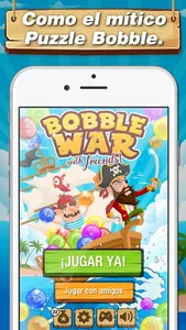 Bobble War With Friends! screenshot 0