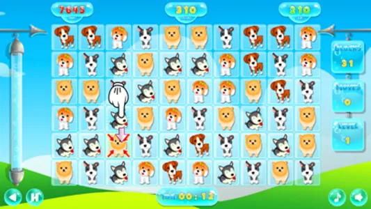 Pet Buddies Dog Family - Fun Match 3 Games screenshot 1