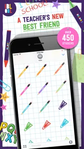 Ibbleobble Teacher Toolkit Stickers for iMessage screenshot 1
