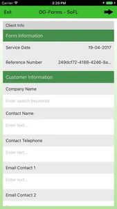 DG Forms screenshot 1