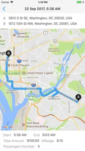DFHV Limo App screenshot 2
