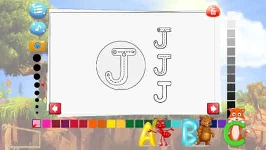 ABC Tracing Letter English Cursive Words Alphabet screenshot 2