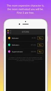Motivator — habits tracker & life goals motivation screenshot 2