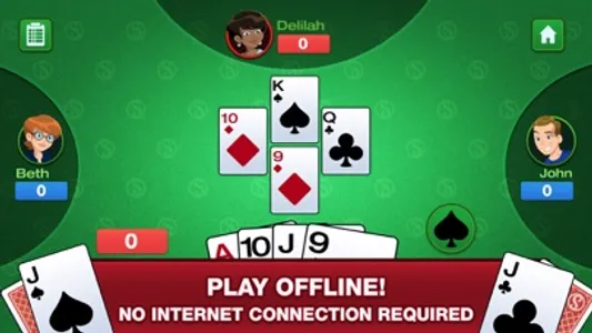 Simple Euchre screenshot 1