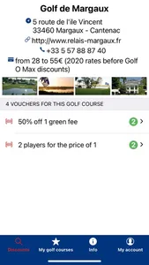 Golfomax – Discounts golf screenshot 2