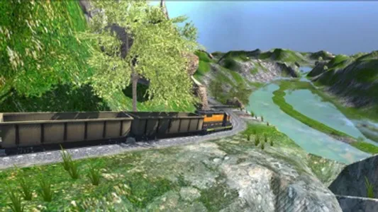 3D Euro Train Drive Simulator screenshot 4