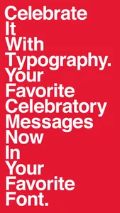 Celebrate It With Typography screenshot 1