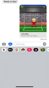 Penalty Shootout for iMessage screenshot 2