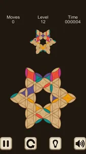 Hard Wood Puzzle. Triangle screenshot 7