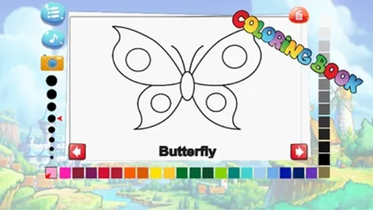 Animal A To Z coloring book - Words Alphabet screenshot 1