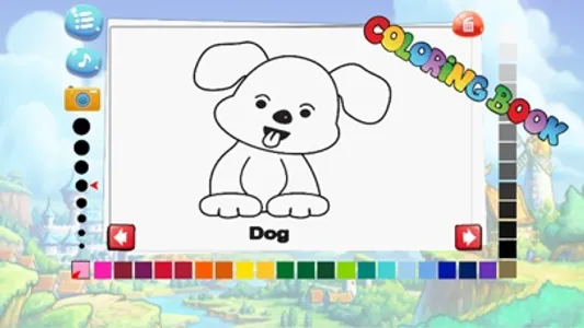 Animal A To Z coloring book - Words Alphabet screenshot 2