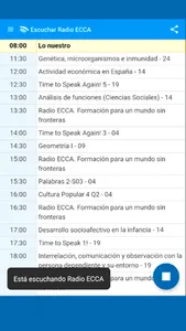 Radio ECCA screenshot 1