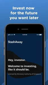 StashAway: Simple Investing screenshot 0